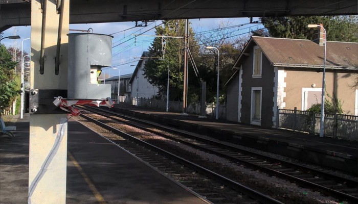 Forage sous voies SNCF
