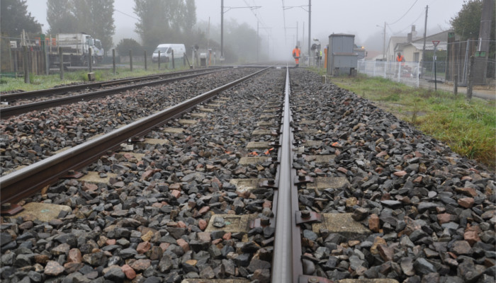Fonçage sous voies SNCF