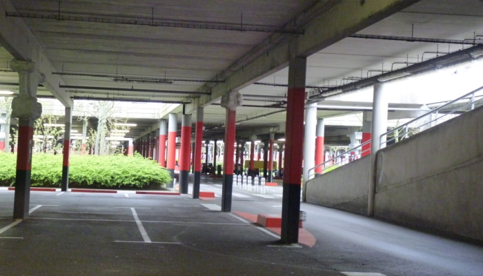 topographie centre commercial