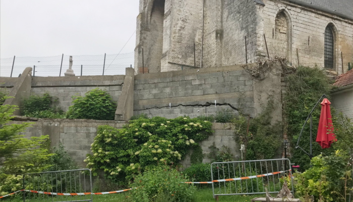 auscultation mur soutenement