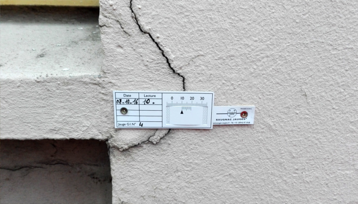 suivi topometrique d'un batiment